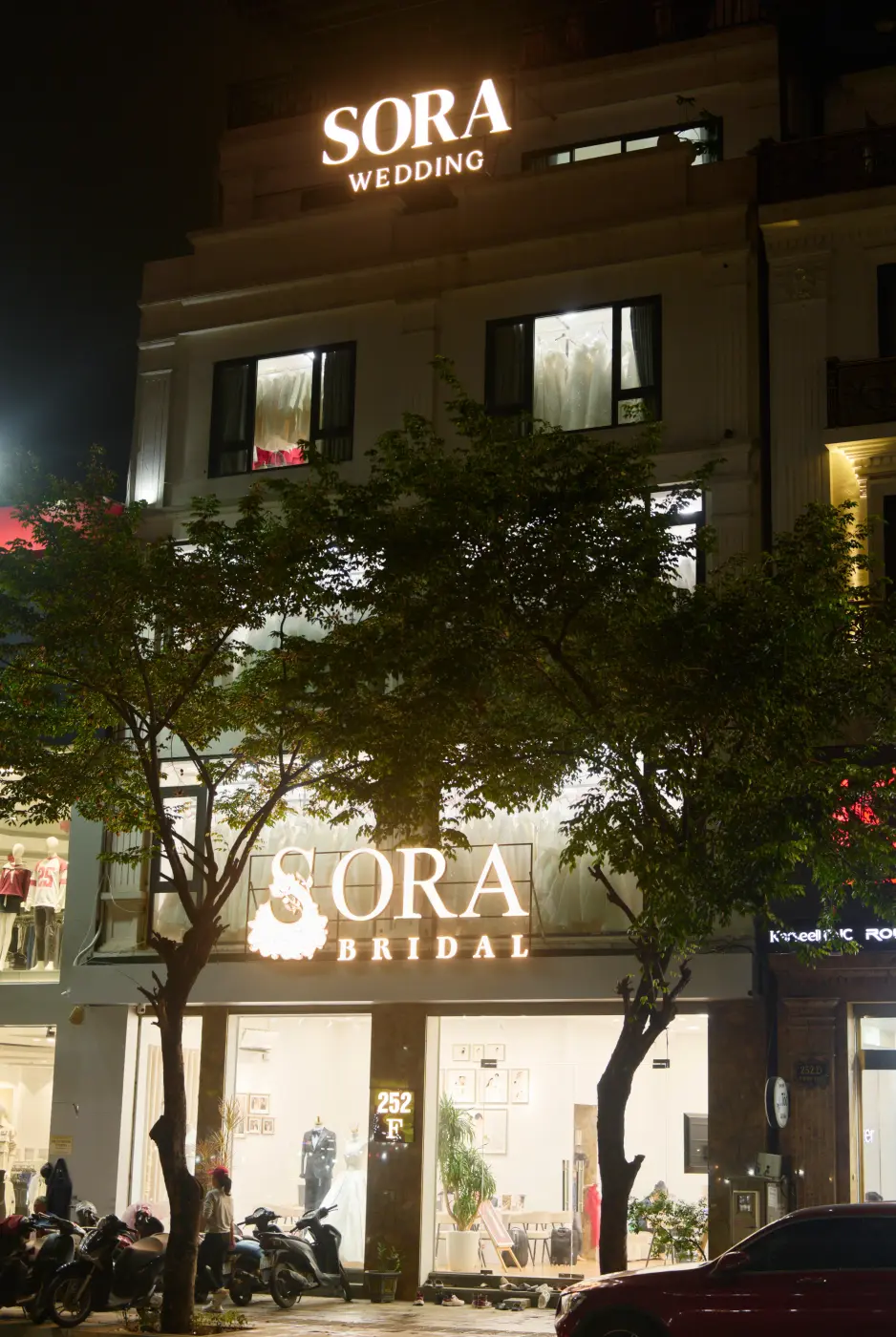 Showroom Sora Bridal 252F Minh Khai, Hà Nội